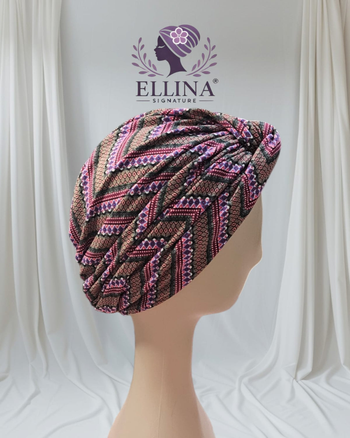 T86 - Tissu en Lycra, Couleur à motif